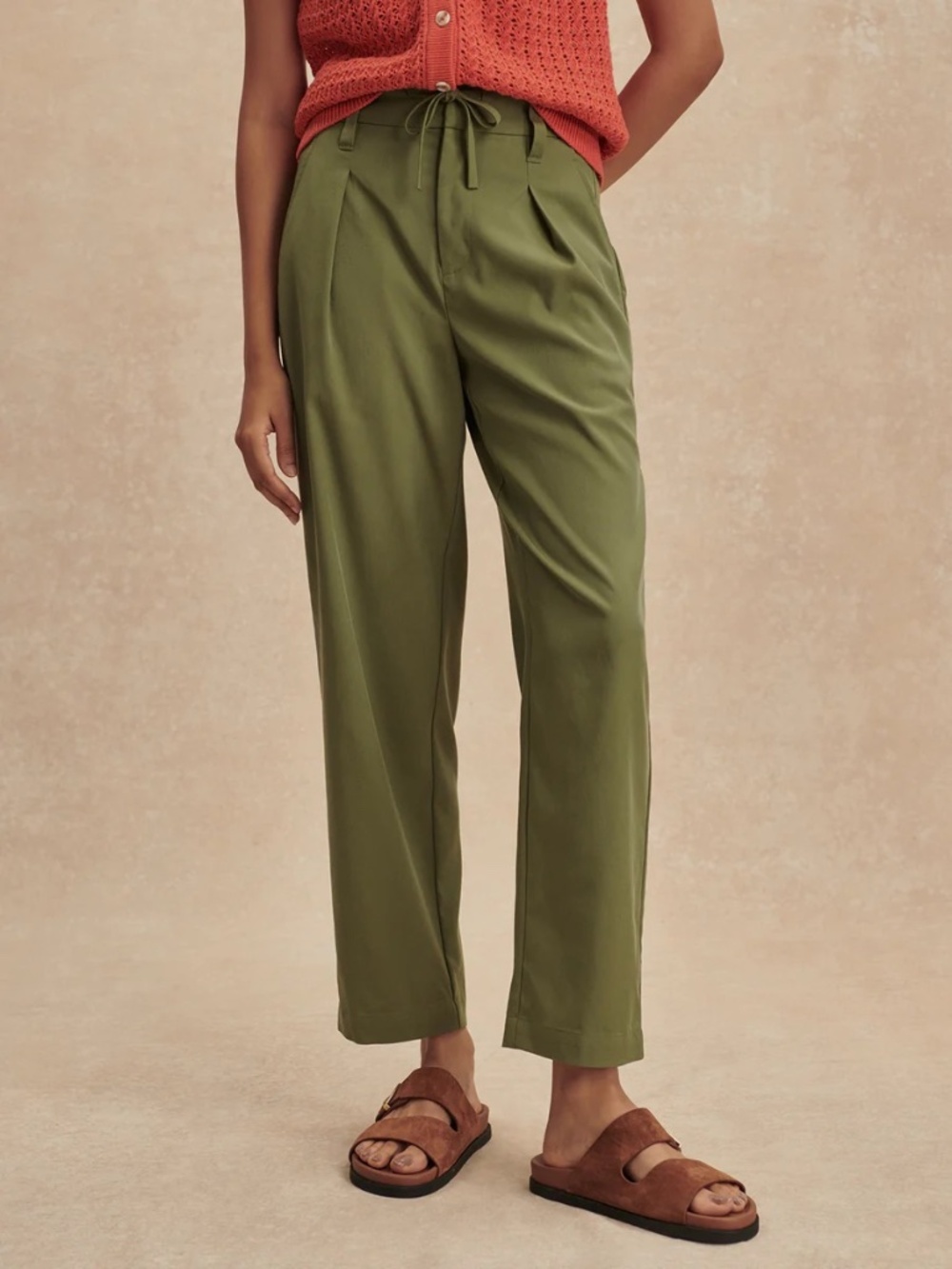 Varley Soft Stretch Tapered Crop Touser